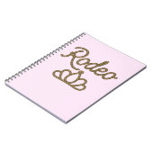 Carnet Rodeo Queen Country Western Tiara Crown (Côté gauche)