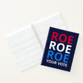 Carnet Roe Your Vote I (Intérieur)
