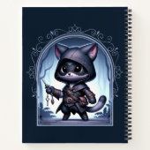 Carnet Rogue Feline Imaginaire Adventure (Dos)