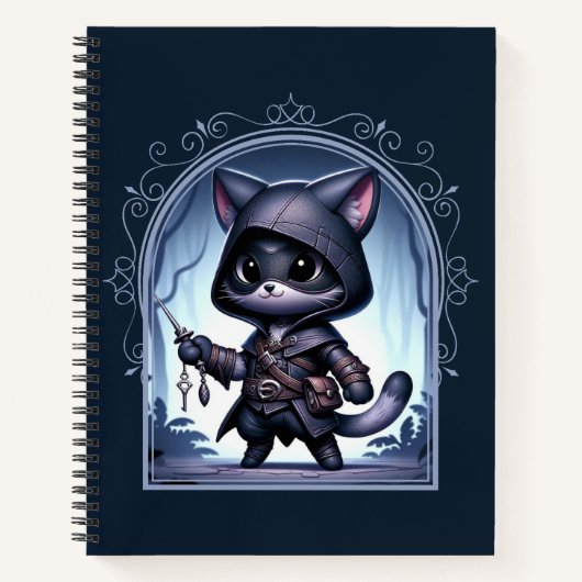 Carnet Rogue Feline Imaginaire Adventure (Devant)