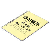 Carnet Rohan Koda (Côté gauche)