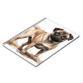 CARNET ROI ET CHIEN DE CARLIN BROWN (Côté gauche)