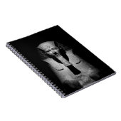 Carnet Roi pharaon noir et blanc (Côté Droit)