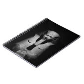 Carnet Roi pharaon noir et blanc (Côté gauche)