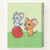 Carnet Rollage Anime Tuffy et Jerry Apple (Dos)