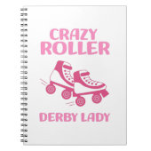 Carnet Roller Derby Player (Devant)