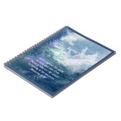 Carnet Romains de Mist Bleu Astilbe 8:28 (Côté gauche)