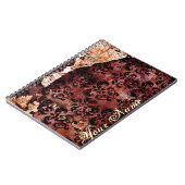 Carnet Romance foncé : Contre le mur (Côté gauche)