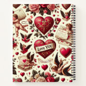 Carnet Romance intemporelle : un classique de la Saint-Va (Dos)