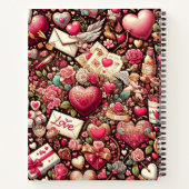 Carnet Romance intemporelle : un classique de la Saint-Va (Dos)