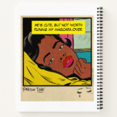 Carnet Romance Rétro Bande Dessinée Vintage : Conception (Dos)