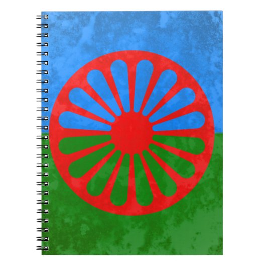 Carnet Romani flag (Devant)