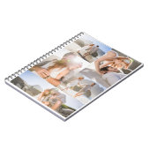 Carnet Romantic Beach Photo Collage (Côté gauche)