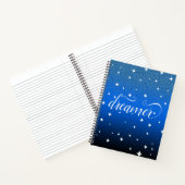 Carnet Romantic Ombre Midnight Blue Starry Dreamer (Intérieur)