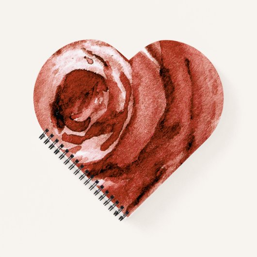 Carnet Romantic Rose (Devant)