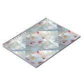 Carnet romantique à plusieurs pivoines (Côté gauche)