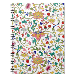 Carnet Romantique fleurie ornementale sans couture motif