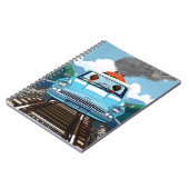 Carnet Ron & HARRY POTTER™ en voiture volante vers HOGWAR (Côté gauche)