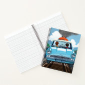 Carnet Ron & HARRY POTTER™ en voiture volante vers HOGWAR (Intérieur)