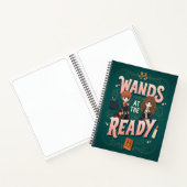 Carnet Ron & Hermione Wands au Ready (Intérieur)