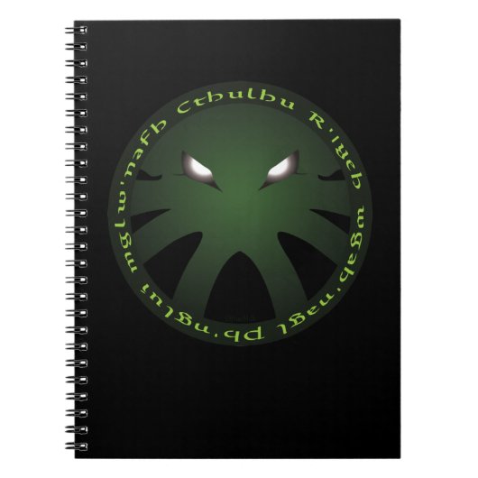 Carnet Rondeau de Cthulhu (Devant)