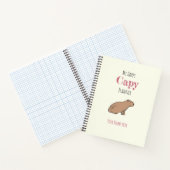 Carnet Rongeur Capybara Planner À Refroidissement Maigre  (Intérieur)