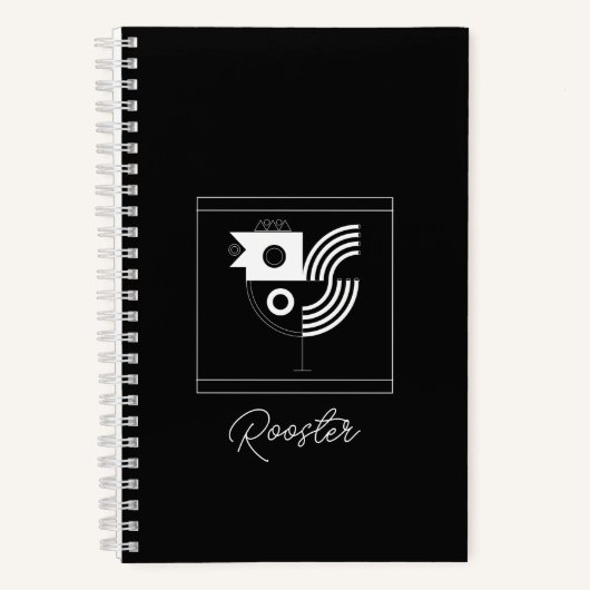 Carnet Rooster (Recto)