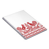 Carnet Rooster cross-stitch (Côté Droit)