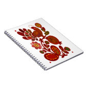 CARNET ROOSTER ET FLEURS (Côté Droit)