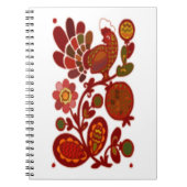 CARNET ROOSTER ET FLEURS (Devant)