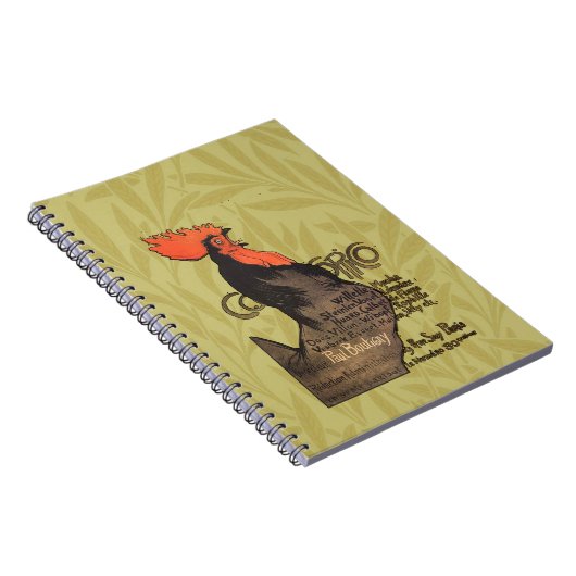 Carnet Rooster Steinlen Cocorico (Côté Droit)