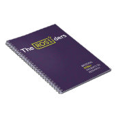 Carnet ROS1der Spiral Notebook Design #2 (Côté Droit)