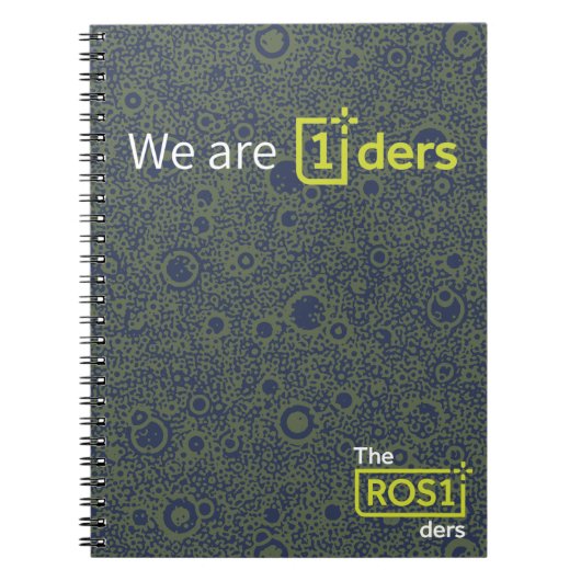 Carnet ROS1der Spiral Notebook Design #3 (Devant)