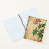 Carnet Rosa Damascena Aurora (Intérieur)