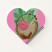 Carnet Rosa rose (Dos)