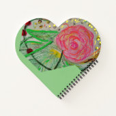 Carnet Rosa rouge (Dos)