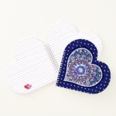 Carnet Rosace bleue (Intérieur)