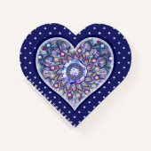 Carnet Rosace bleue (Devant)