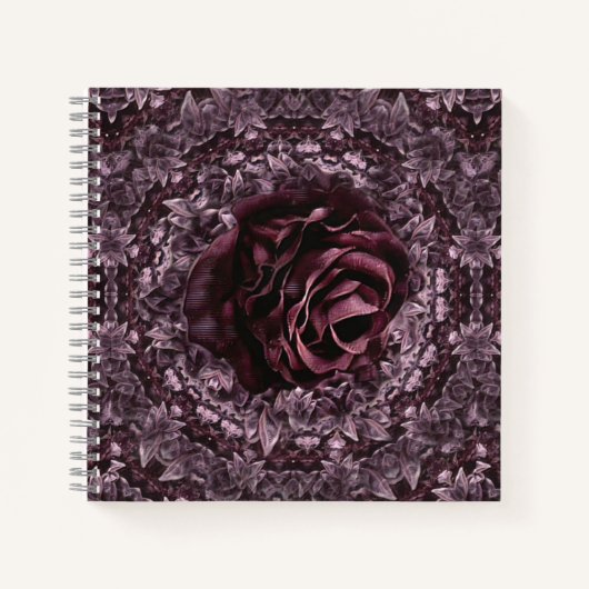 Carnet Rosace Mandala (Devant)