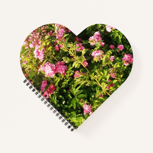 Carnet Rosarium en fleurs (Devant)