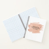 Carnet Rose (Intérieur)