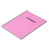 carnet rose (Côté gauche)