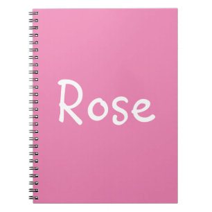 Carnet Rose