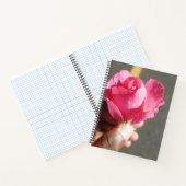 Carnet rose à la spirale (Intérieur)