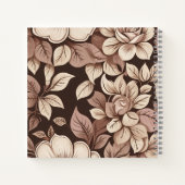 Carnet Rose Antique Botanique (Dos)