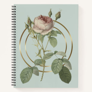Carnet Rose aquarelle