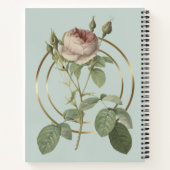 Carnet Rose aquarelle (Dos)