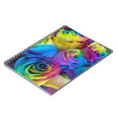 Carnet rose arc-en-ciel (Côté gauche)