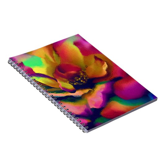 Carnet Rose arc-en-ciel (Côté Droit)