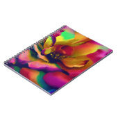 Carnet Rose arc-en-ciel (Côté gauche)